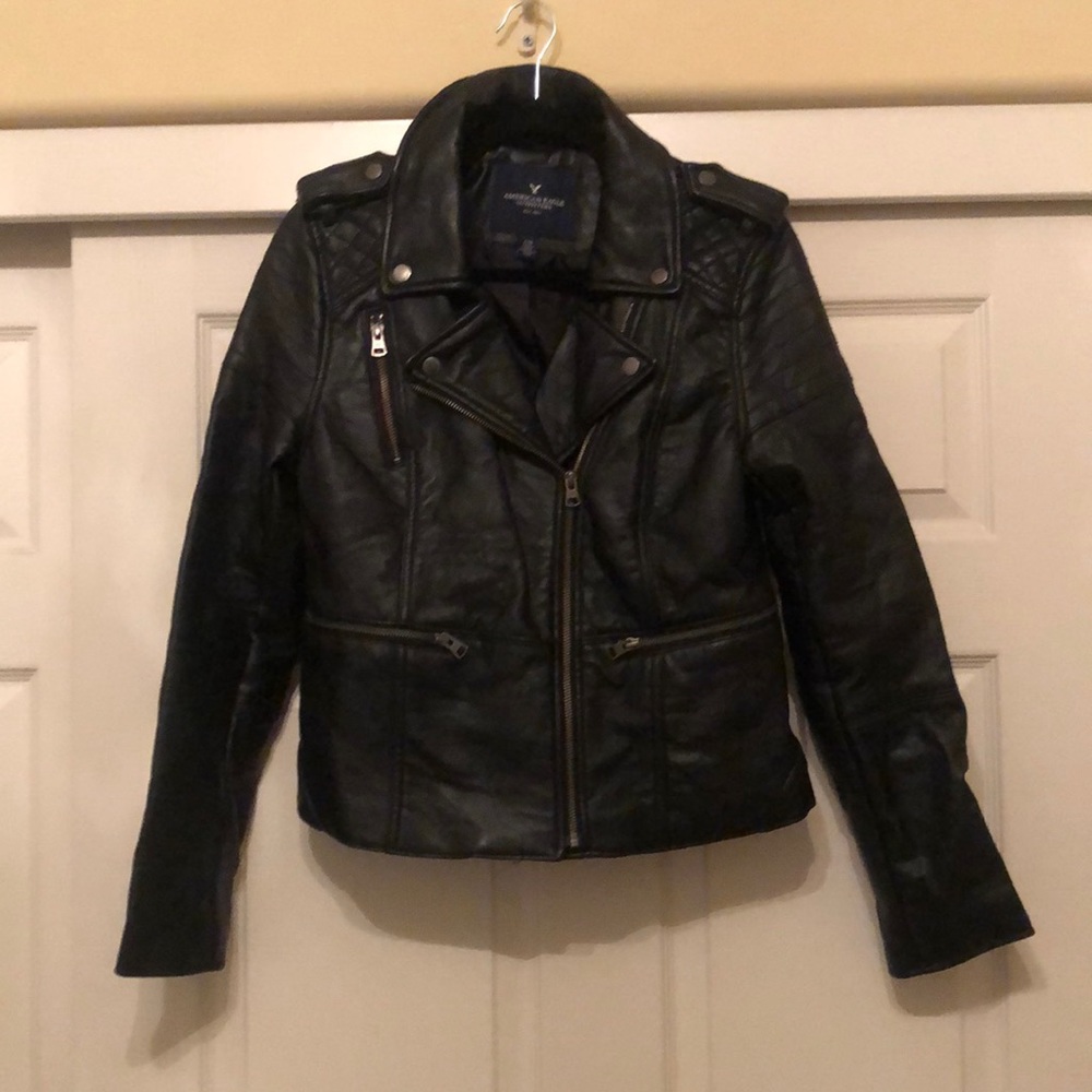 American Eagle Leather Jacket